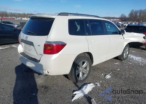 2008 Toyota Highlander Sport z USA, uszkodzony, nr VIN JTEES43A282100253